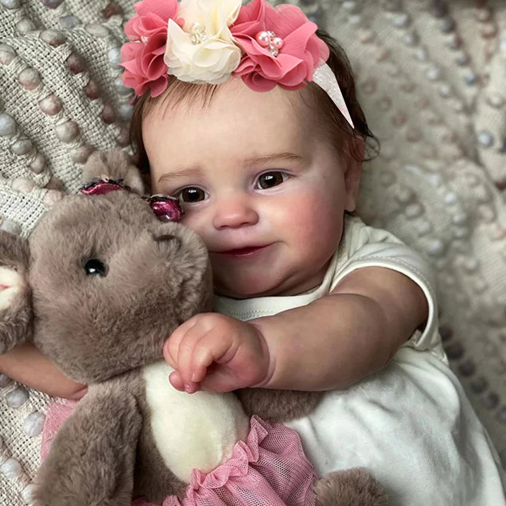 Poupée Reborn doll Miche 50cm Full Silicone
