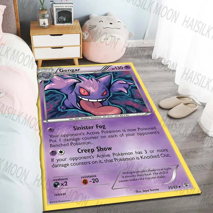 Tapis Carte Pokémon Gengar