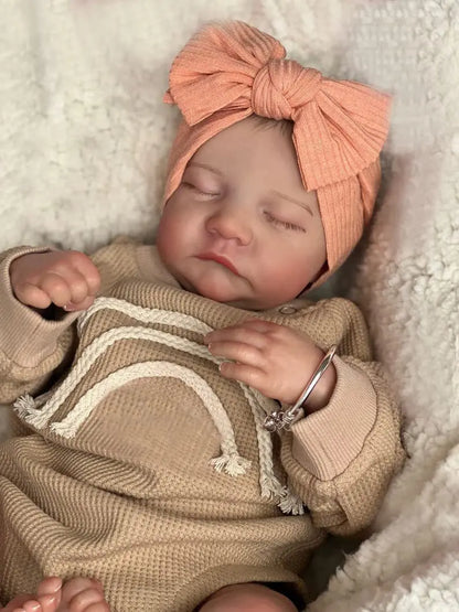 Poupée Reborn doll girl 50 cm soft/newborn Alie