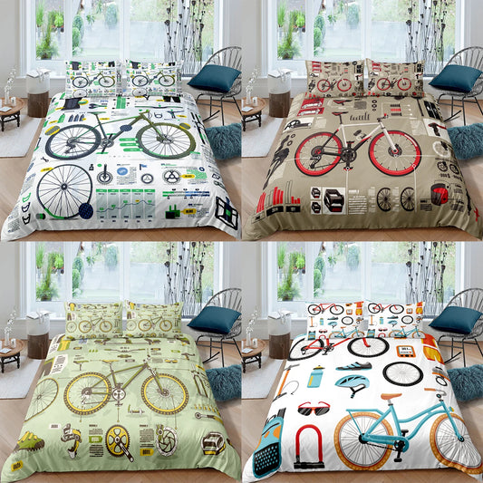 Ensemble de literie Vélo Bike bedding set