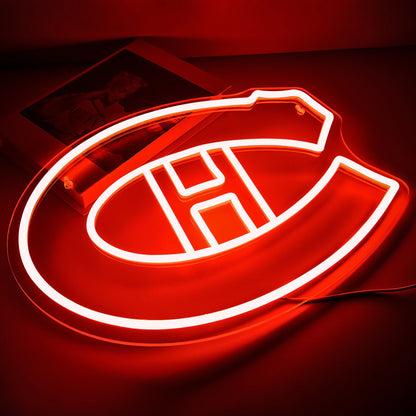 Enseigne Montreal Ice Hockey Neon LED