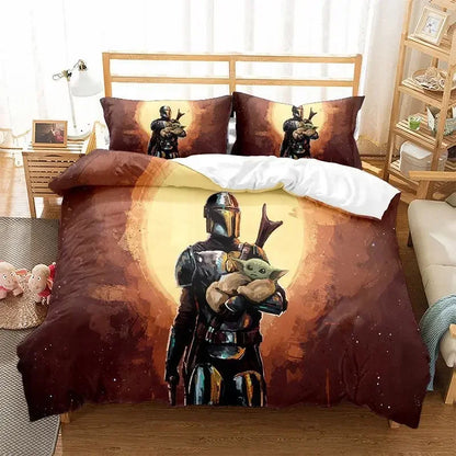 Ensemble de literie M-Mandalorian Stars Wars