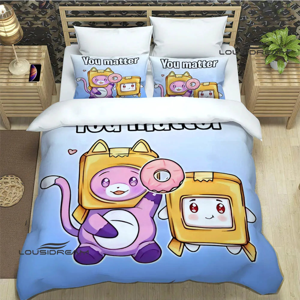 Ensemble de literie Lankbox Foxy Boxy