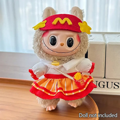 Vêtements  17cm Labub Doll Clothes Hoodies