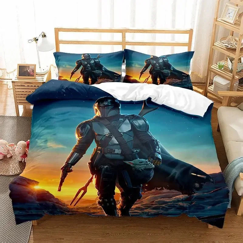 Ensemble de literie M-Mandalorian Stars Wars