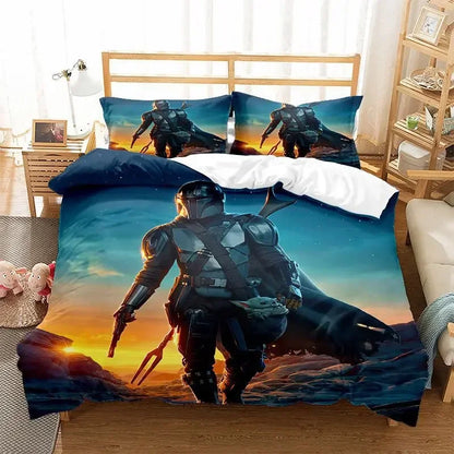 Ensemble de literie M-Mandalorian Stars Wars
