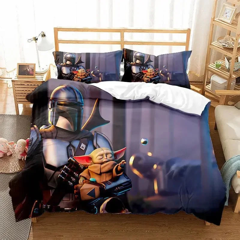 Ensemble de literie M-Mandalorian Stars Wars