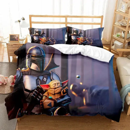Ensemble de literie M-Mandalorian Stars Wars