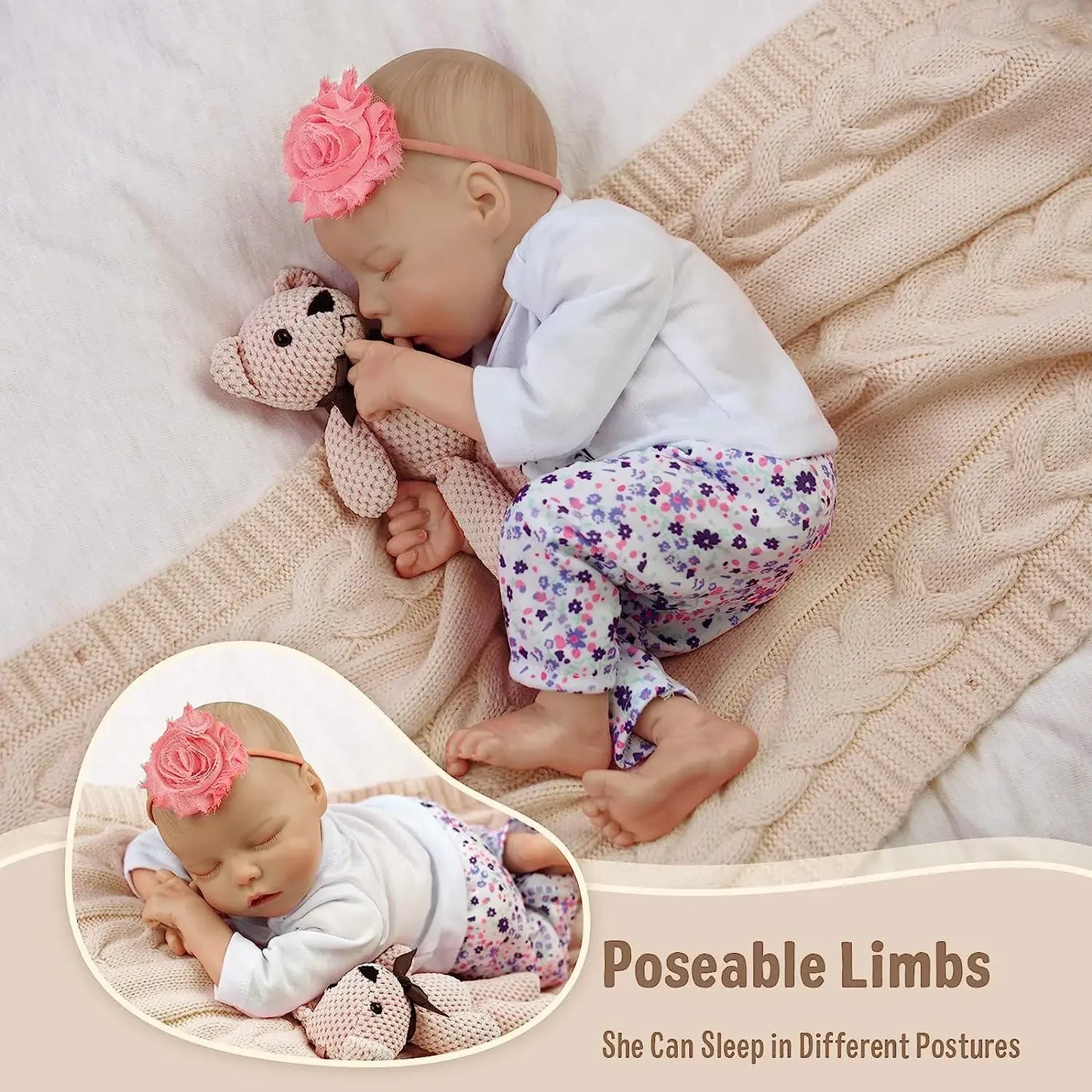 Reborn doll Full Silicone Tammy 45cm