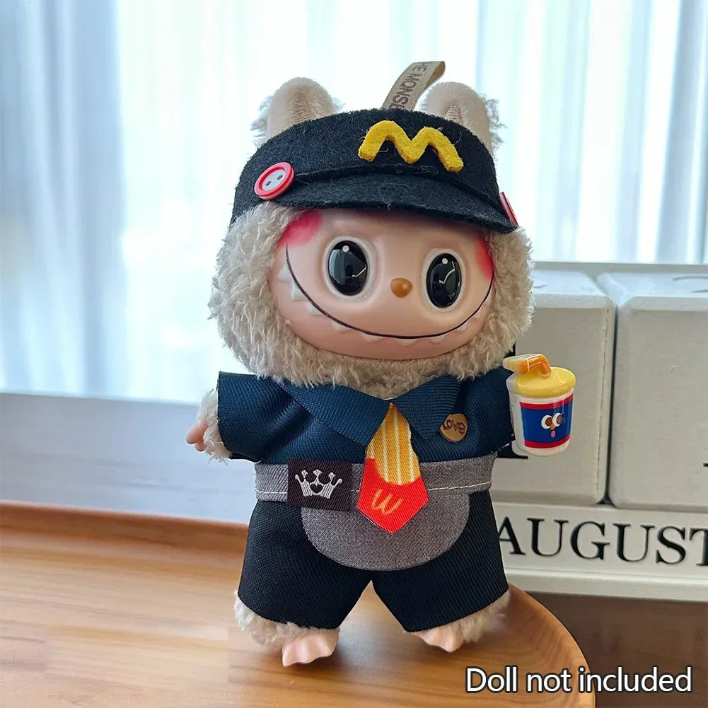 Vêtements  17cm Labub Doll Clothes Hoodies