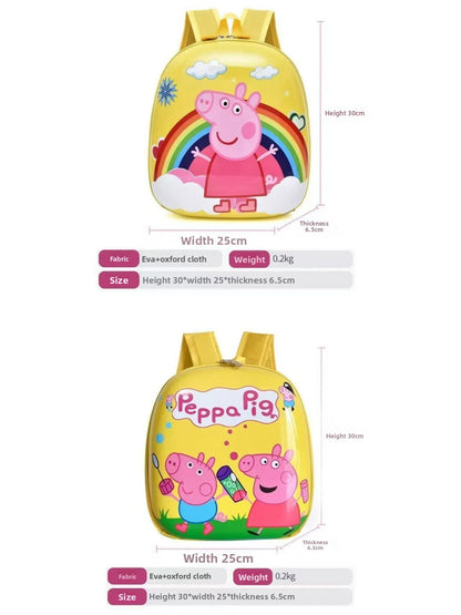 Sac à dos P-Peppa Pig pour enfants – Léger, coloré et idéal pour la maternelle ou la garderie