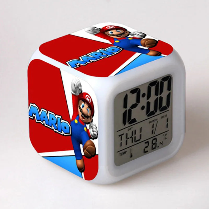 Réveil matin LED M Bros