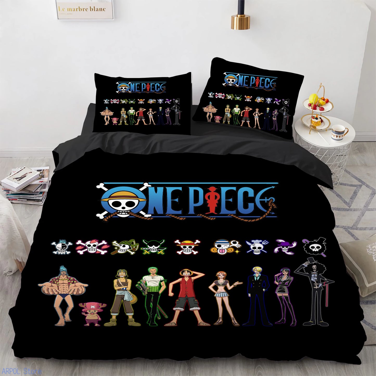 Ensemble de ltierie O-Ones Pieces Duvet Cover  Luffys