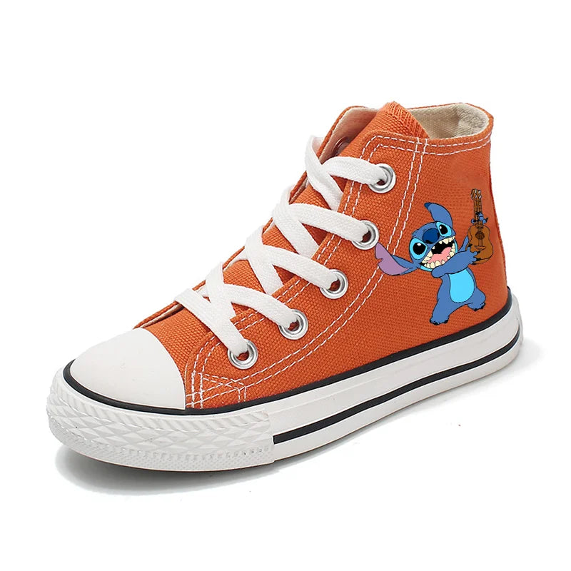 Llo & Stch Kids Canvas Shoes Convers 25-31