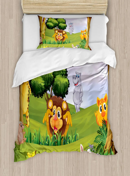 Ensemble de literie Animaux Jungle