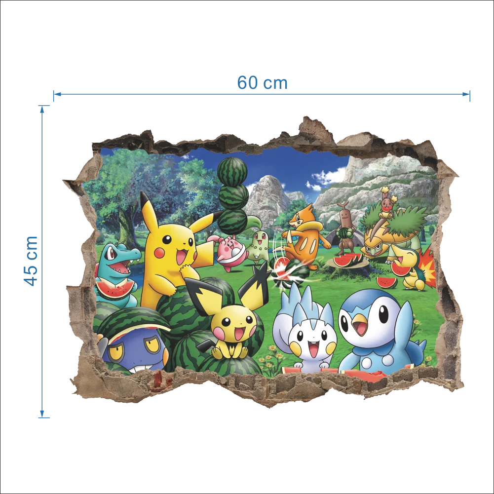 Autocollant mural Pokémon