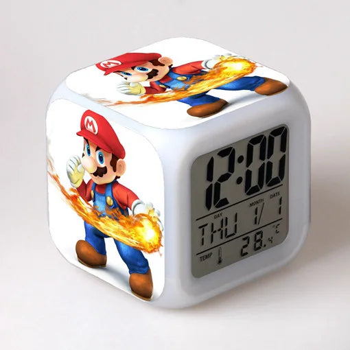 Réveil matin LED M Bros
