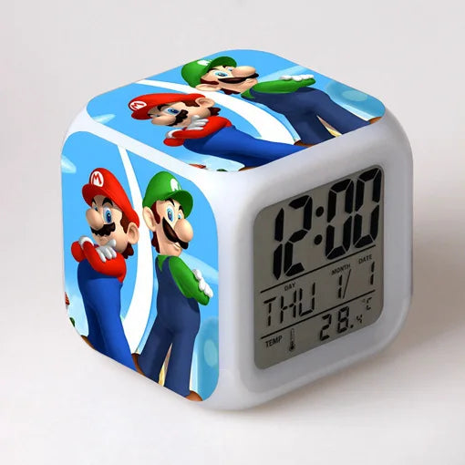 Réveil matin LED M Bros