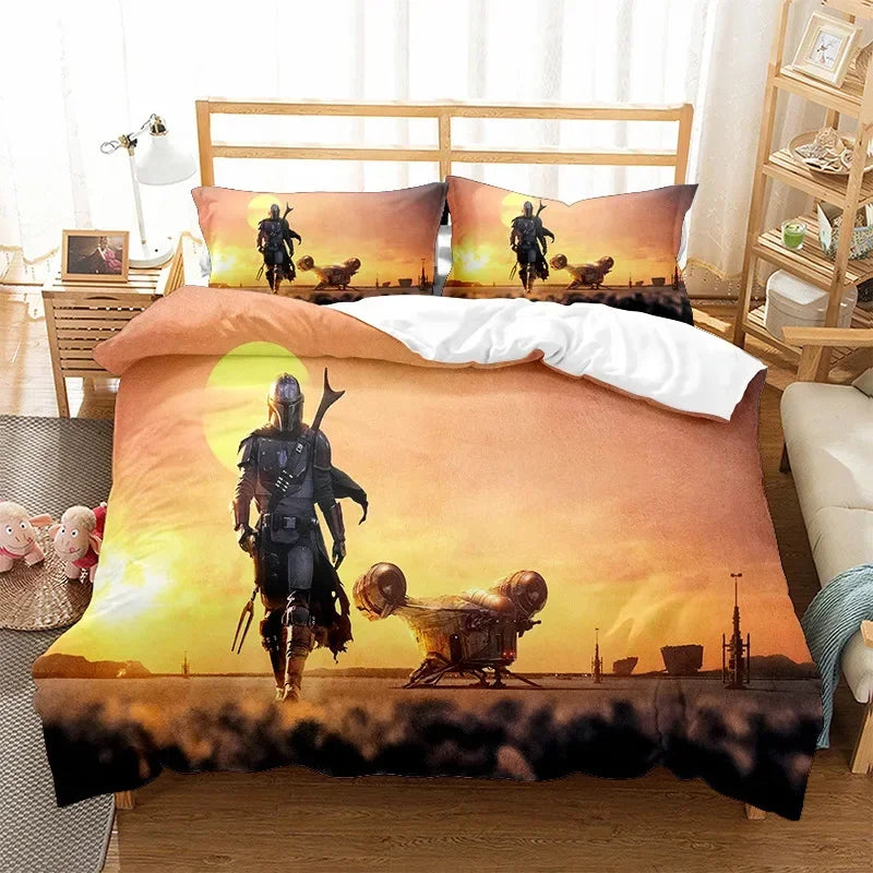 Ensemble de literie M-Mandalorian Stars Wars