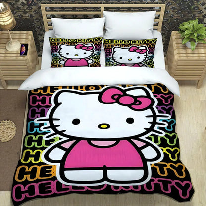 Ensemble de literie Hello Kitt