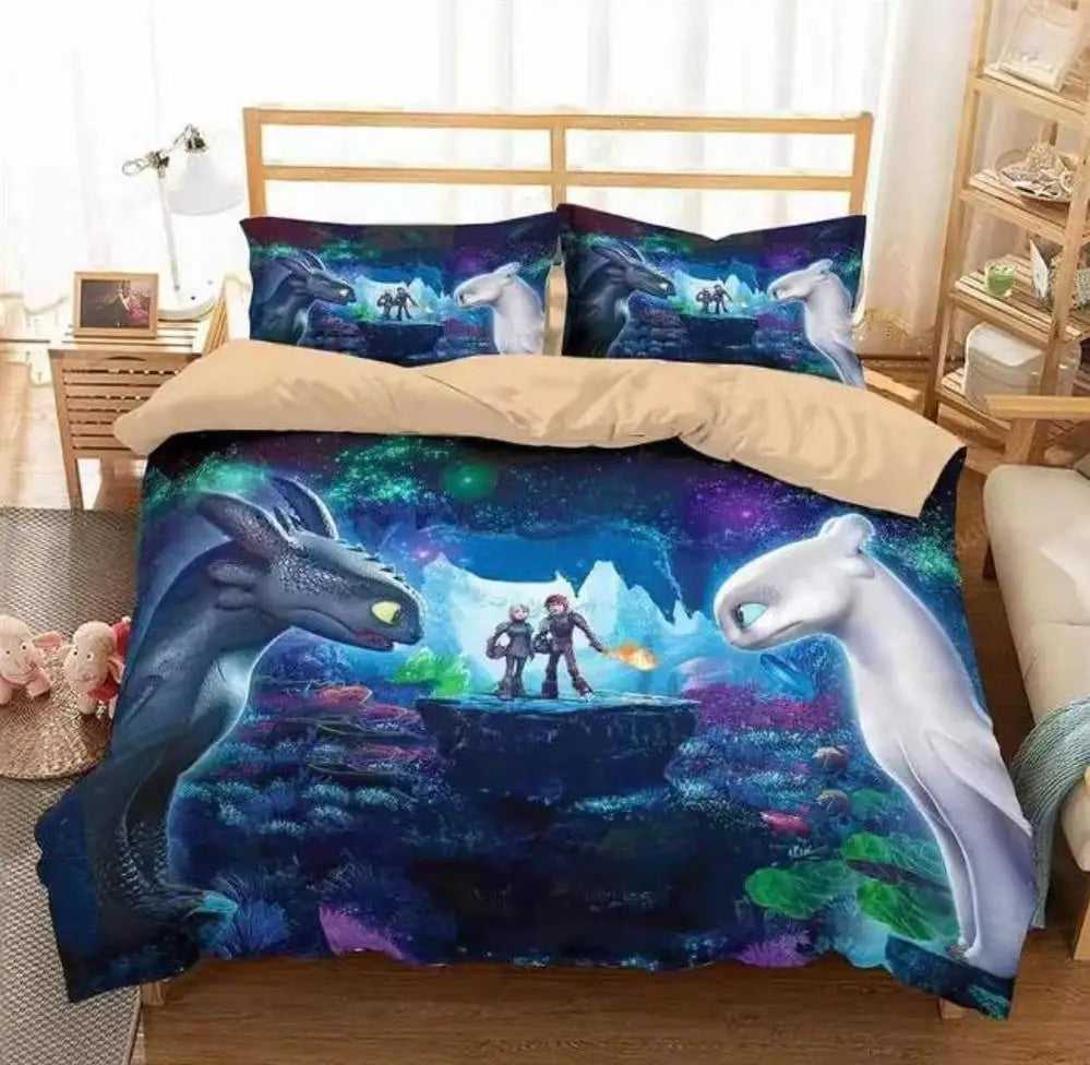 Train Your Dragon Bedding Set