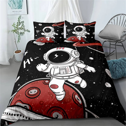 Ensemble de literie 3D Fashion Astronaut