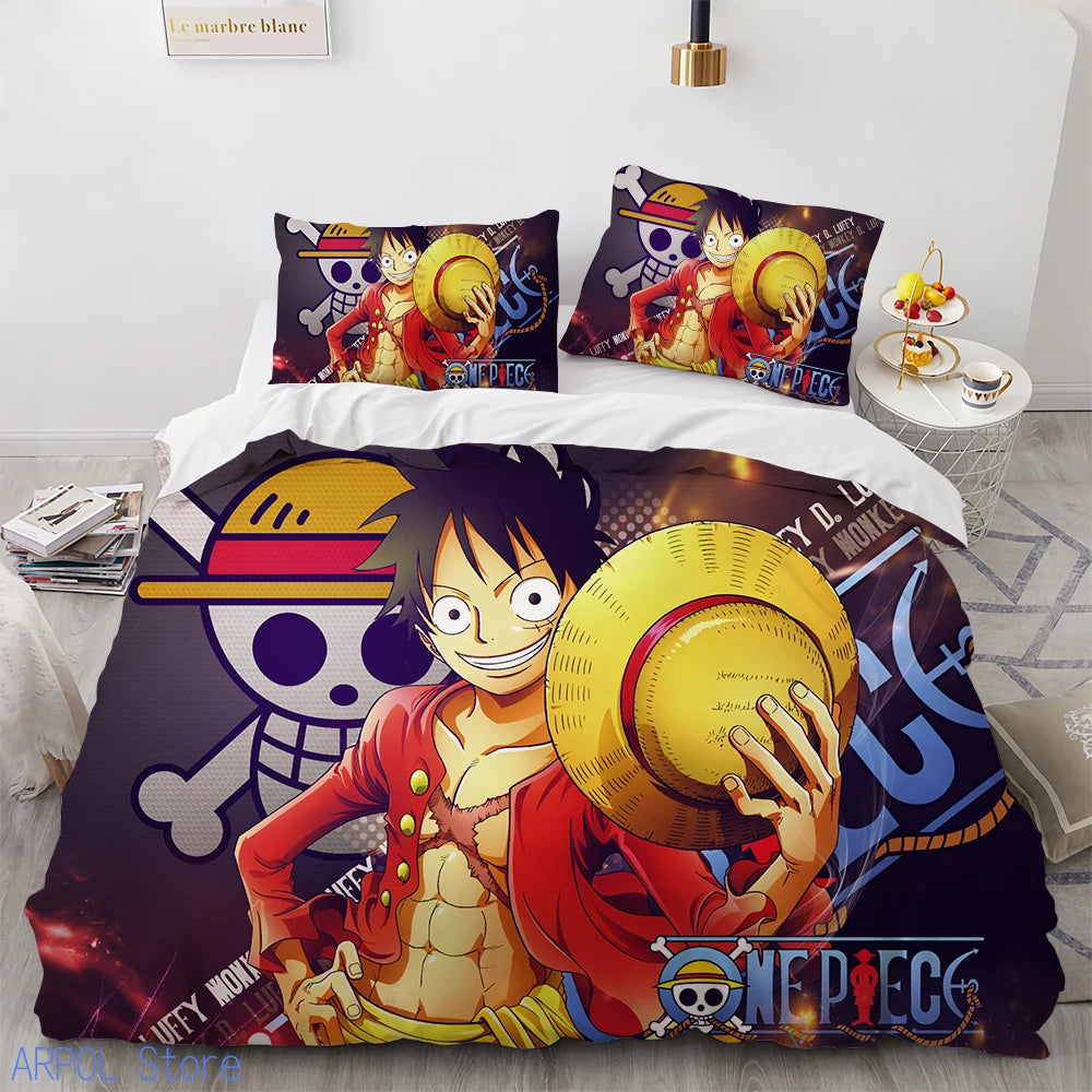 Ensemble de ltierie O-Ones Pieces Duvet Cover  Luffys