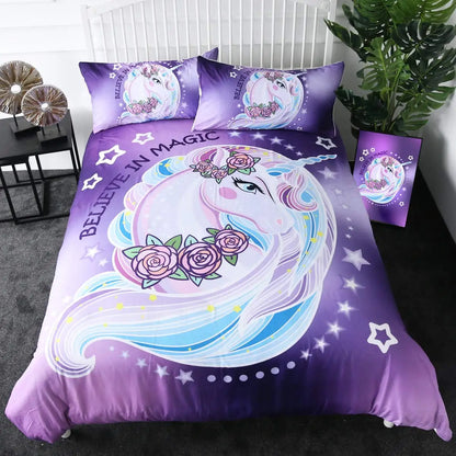 Ensemble de literie Licorne
