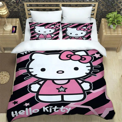 Ensemble de literie Hello Kitt