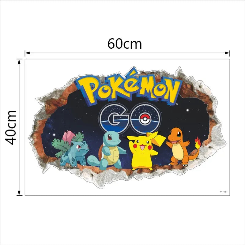 Autocollant mural Pokémon