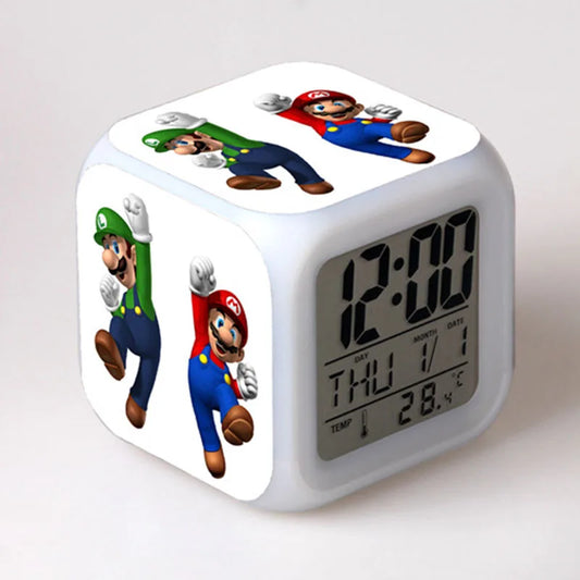 Réveil matin LED M Bros