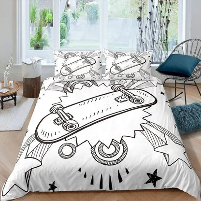 Ensemble de literie Skateboard II