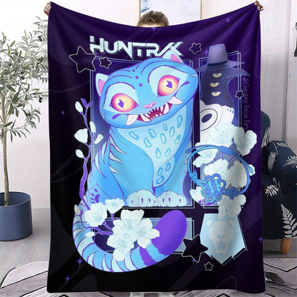Couverture Pop Hunter Fantasy – Jeté Anime Doux et Confortable