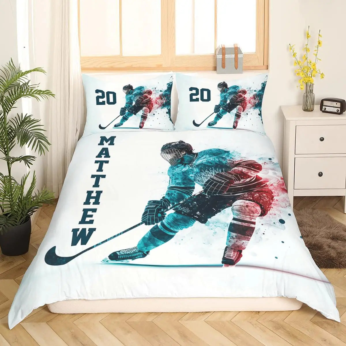 Ensemble de literie Hockey IV
