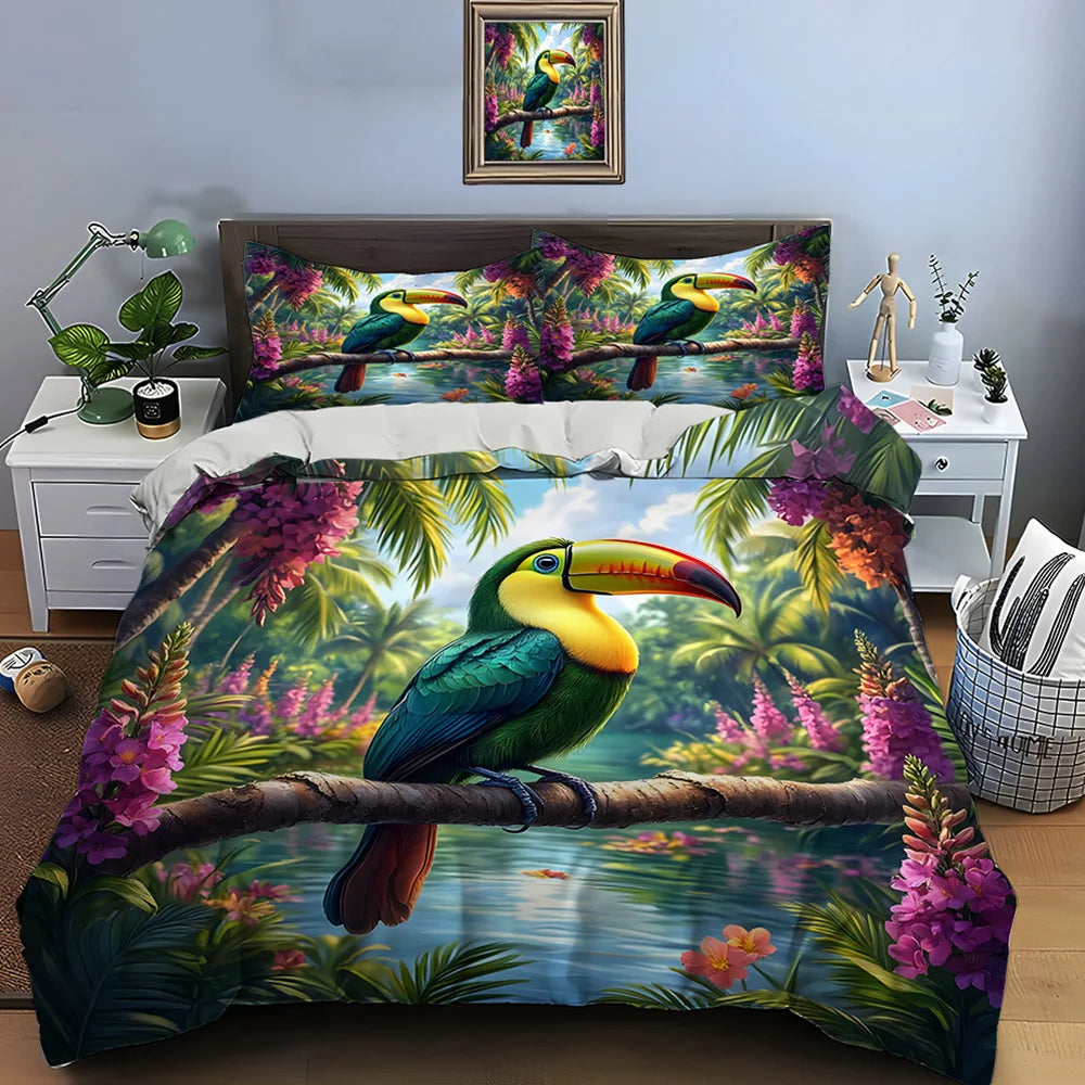 Ensemble de literie tropical
