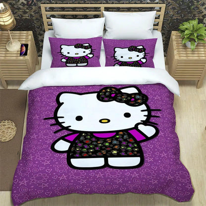 Ensemble de literie Hello Kitt