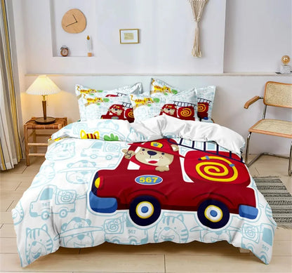 Ensemble de literie Vehicule Construction