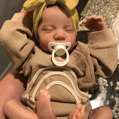 Poupée Reborn doll girl 50 cm soft/newborn Alie
