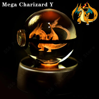 Lampe Cristal 3D PKN avec Éclairage LED