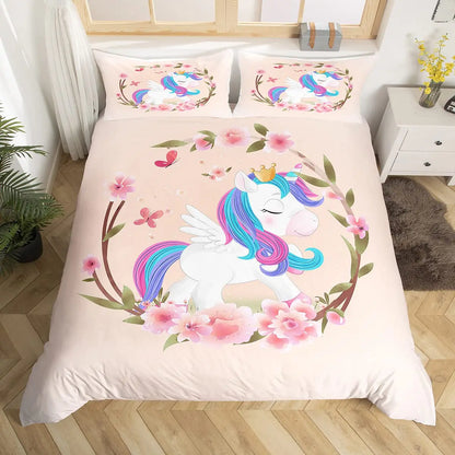 Ensemble de literie Licorne