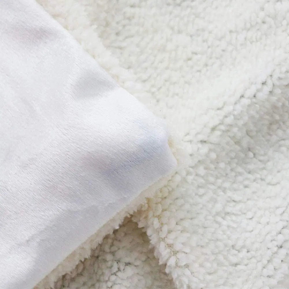 Couverture Flanelle Flamingos Throw Blanket Sherpa