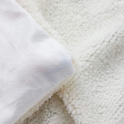 Couverture Flanelle Flamingos Throw Blanket Sherpa