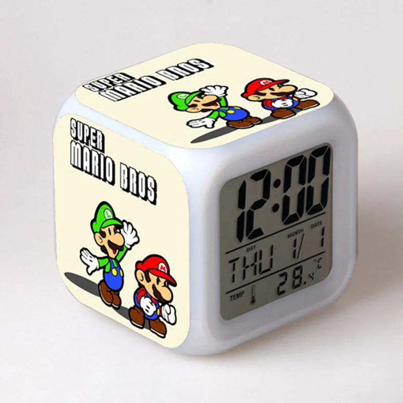 Réveil matin LED M Bros