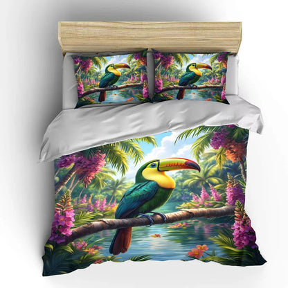 Ensemble de literie tropical