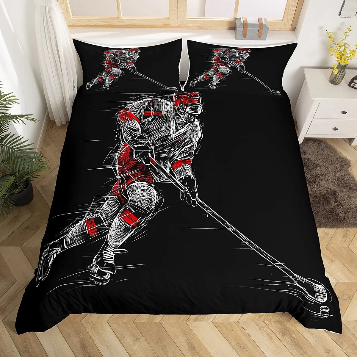 Ensemble de literie Hockey IV