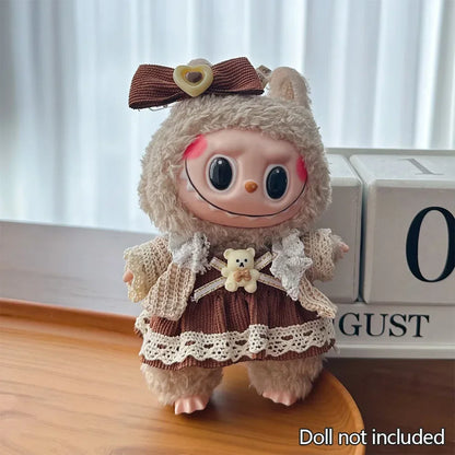 Vêtements  17cm Labub Doll Clothes Hoodies