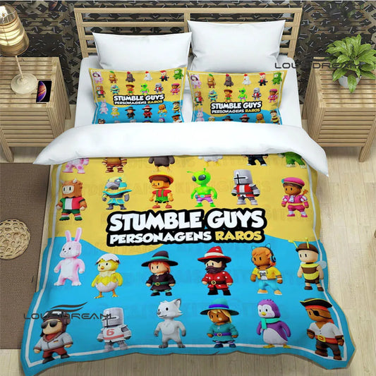 Ensemble de literie 3D Cartoon Stuble-Guys