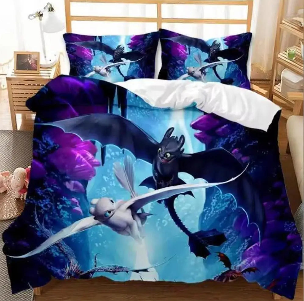 Train Your Dragon Bedding Set