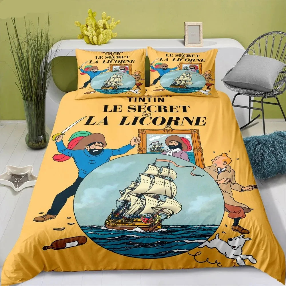 Ensemble de lit The Adventures of Tintn IV