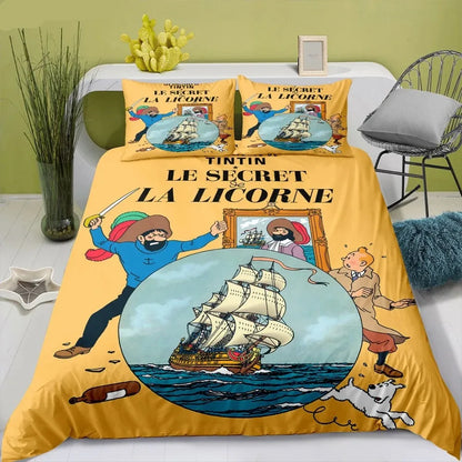 Ensemble de lit The Adventures of Tintn IV